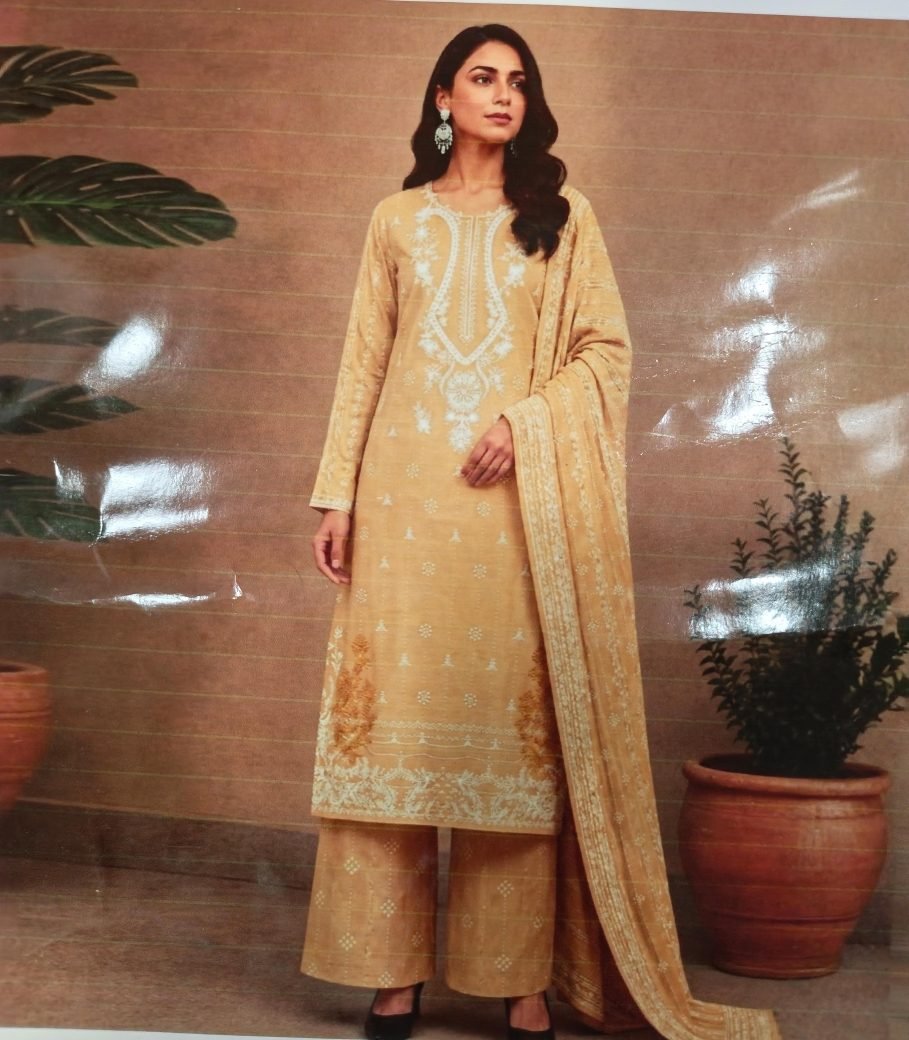 Mustard Unstitched Suit