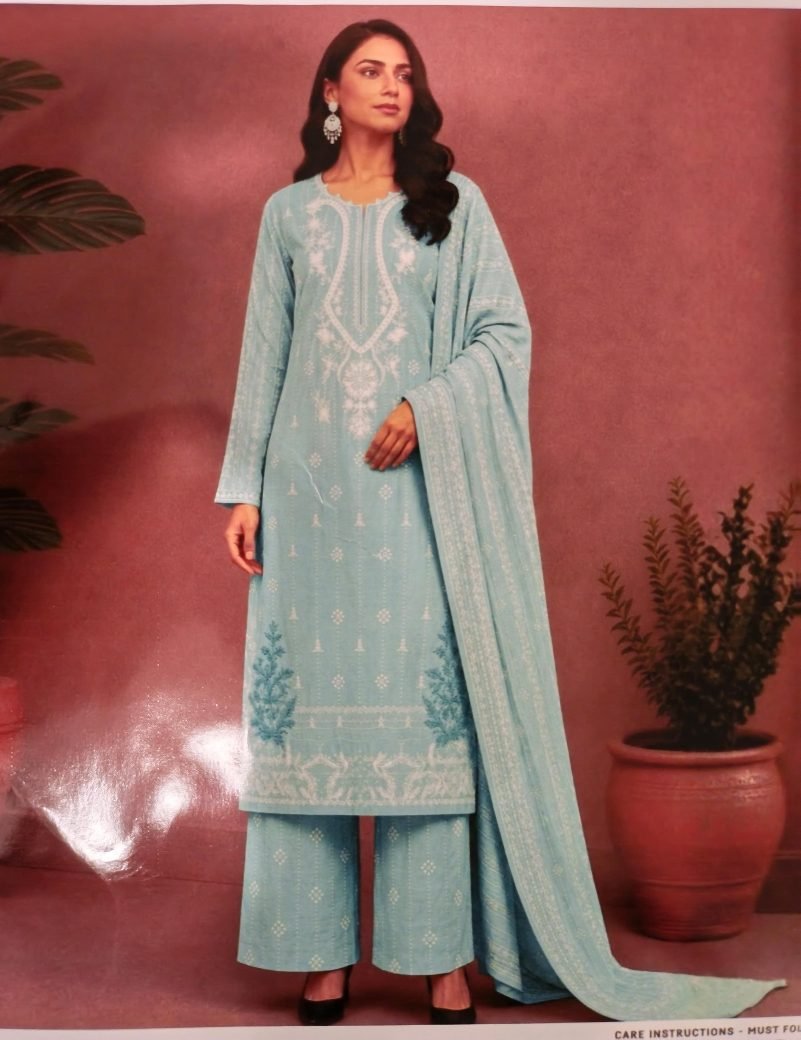 Light Blue Unstitched Suit